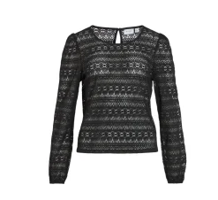 VIAMAJA Bluser<Bluse med blonde - Chikka Black
