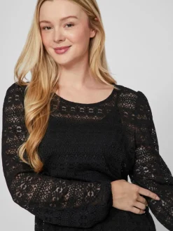 VIAMAJA Bluser<Bluse med blonde - Chikka Black