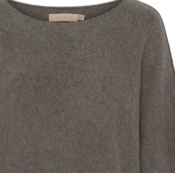 VIAMAJA Bluser<Bluse Sia Taupe – Oversize