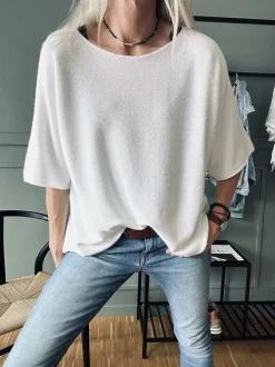 VIAMAJA Bluser<Bluse Sia white – Oversize