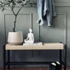 VIAMAJA Bænke Og Daybeds|Entremøbel<Bænk bøg Sort / natur - 90 cm