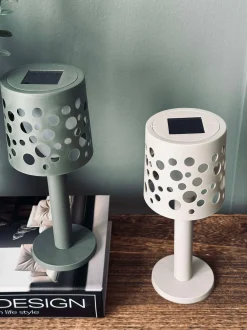 VIAMAJA Lys Og Led|Udendørs Led<Bordlampe med solceller - Army