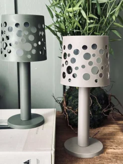 VIAMAJA Lys Og Led|Udendørs Led<Bordlampe med solceller - Lys beige