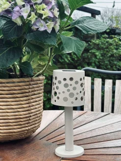 VIAMAJA Lys Og Led|Udendørs Led<Bordlampe med solceller - Lys beige