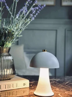 VIAMAJA Lamper|Mushroom Lamper<Bordlampe Mini Touch - Hvid