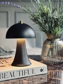 VIAMAJA Lamper|Mushroom Lamper<Bordlampe Mini Touch - Sort
