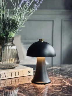 VIAMAJA Lamper|Mushroom Lamper<Bordlampe Mini Touch - Sort