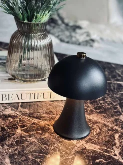VIAMAJA Lamper|Mushroom Lamper<Bordlampe Mini Touch - Sort