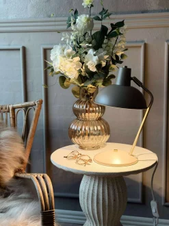 VIAMAJA Lamper<Bordlampe Retro - Beige / guld