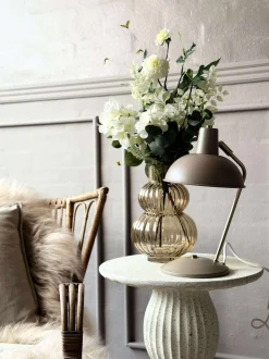 VIAMAJA Lamper<Bordlampe Retro - Beige / guld