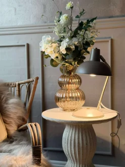 VIAMAJA Lamper<Bordlampe Retro - Beige / guld