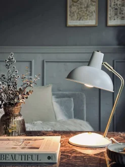 VIAMAJA Lamper<Bordlampe Retro - Hvid / guld