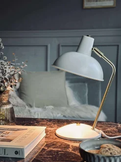 VIAMAJA Lamper<Bordlampe Retro - Hvid / guld