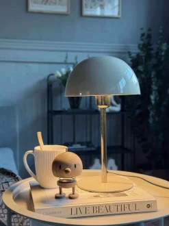 VIAMAJA Lamper|Mushroom Lamper<Bordlampe Sand / guld