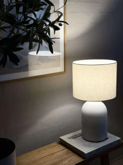 VIAMAJA Lamper|Mushroom Lamper<Bordlampe STONEWARE - Lys natur