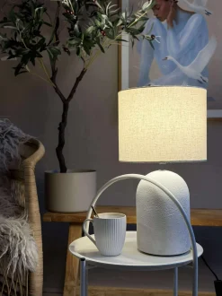 VIAMAJA Lamper|Mushroom Lamper<Bordlampe STONEWARE - Lys natur