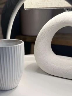 VIAMAJA Lamper<Bordlampe STONEWARE - Lys Natur