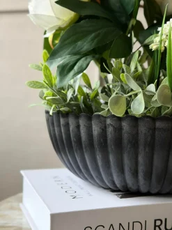 VIAMAJA Urtepotter|Interiør<Bowl i beton look - Stone