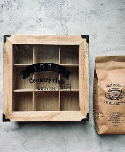 VIAMAJA Kaffe Og Te Tilbehør<Box med skrift