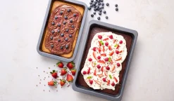 VIAMAJA Alt Til Bagning|Restparti<Bradepande med rist - Nonstick