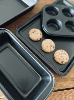 VIAMAJA Alt Til Bagning<Bradepander og forme – Sæt af 4 stk Non Stick