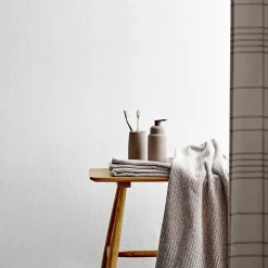 VIAMAJA Tilbehør Til Badeværelse<Bruseforhæng - Taupe Tern - 180 cm x 200 cm
