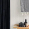 VIAMAJA Tilbehør Til Badeværelse<Bruseforhæng 180x180 - Sort