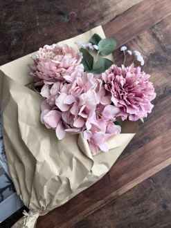 VIAMAJA Blomster<Buket - Hortensia pink