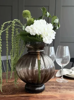 VIAMAJA Blomster<Buket - Lille hvid hortensia / Lime