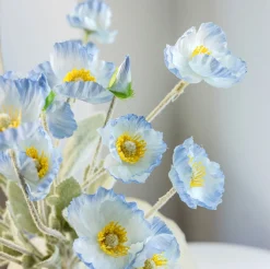 VIAMAJA Blomster<Buket blå valmuer
