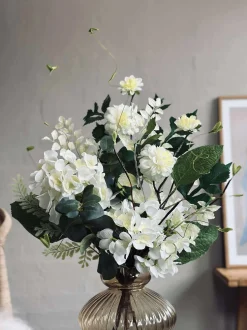 VIAMAJA Blomster<Buket Hortensia - Hvid