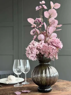 VIAMAJA Blomster<Buket med hortensia - Syren / pink