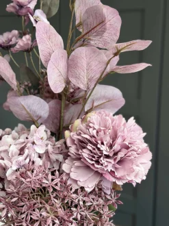 VIAMAJA Blomster<Buket med hortensia - Syren / pink