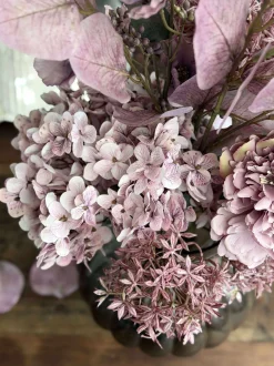 VIAMAJA Blomster<Buket med hortensia - Syren / pink