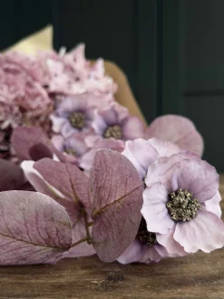 VIAMAJA Blomster<Buket med hortensia - Syren / pink