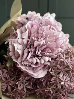 VIAMAJA Blomster<Buket med hortensia - Syren / pink