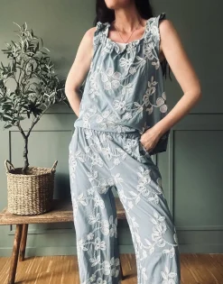 VIAMAJA Bukser<Bukser Amira blue