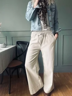 VIAMAJA Bukser<Bukser Lorinda Beige