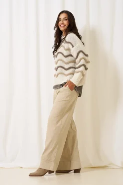 VIAMAJA Bukser<Bukser Lorinda Beige