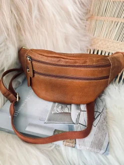 VIAMAJA Bæltetasker<Bumbag – LINA cognac