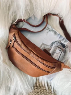 VIAMAJA Bæltetasker<Bumbag – LINA cognac