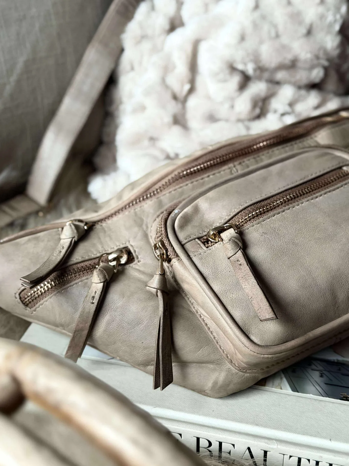 VIAMAJA Bæltetasker<Bumbag – VINTAGE beige