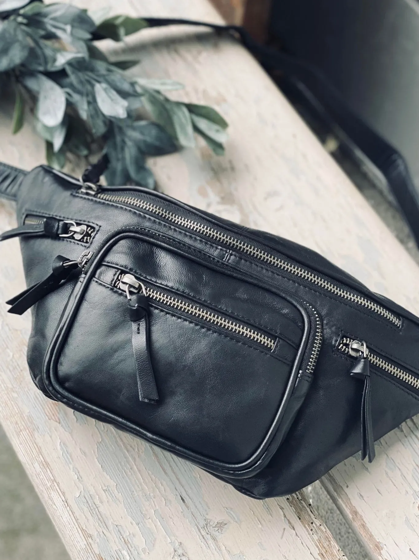 VIAMAJA Bæltetasker<Bumbag - VINTAGE Black / Gunmetal