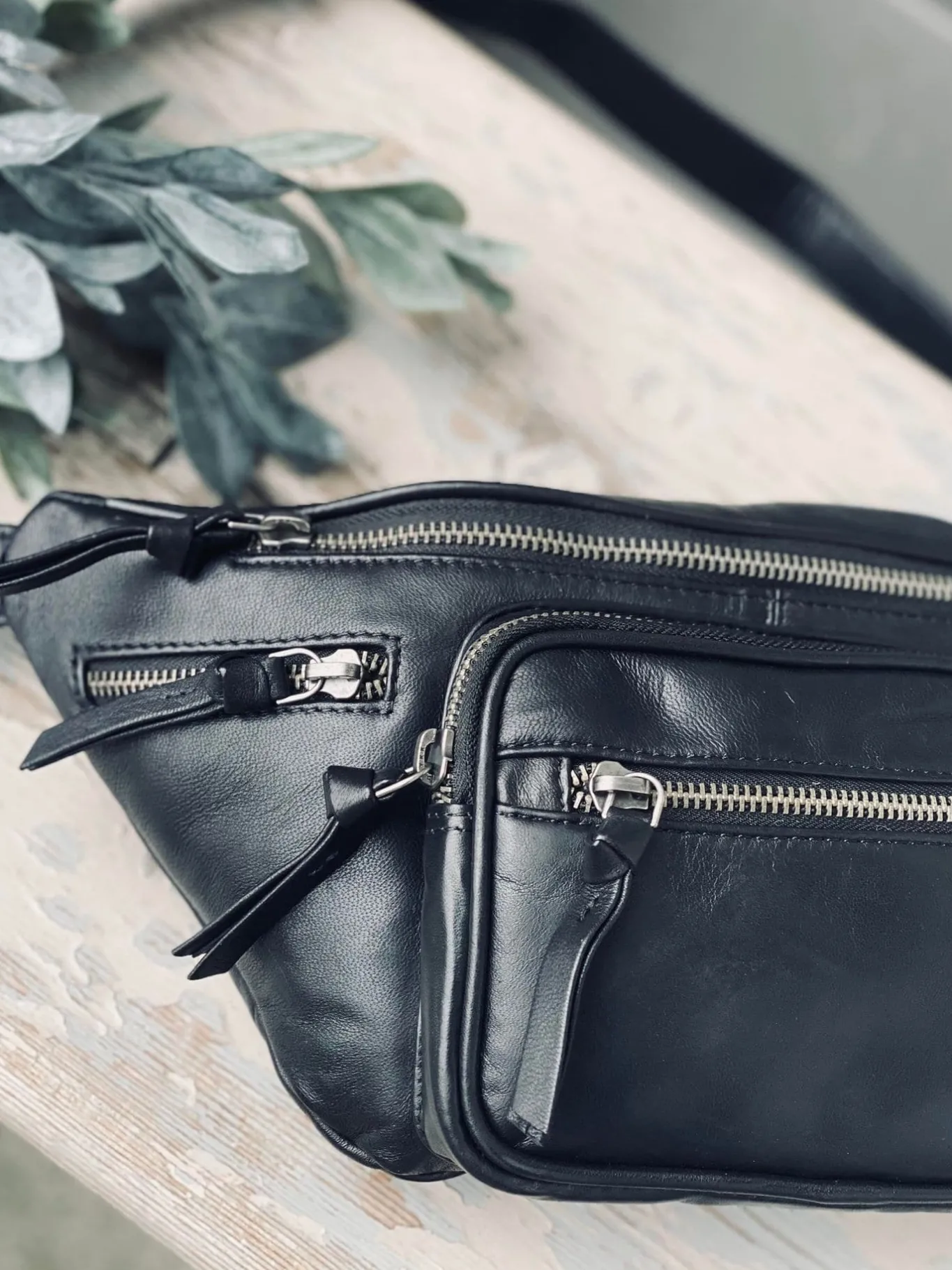 VIAMAJA Bæltetasker<Bumbag - VINTAGE Black / Gunmetal
