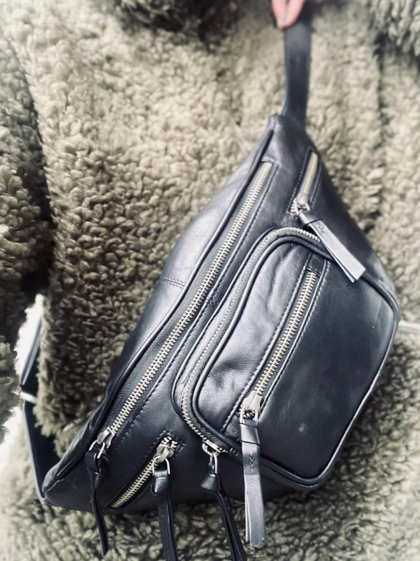 VIAMAJA Bæltetasker<Bumbag - VINTAGE Black / Gunmetal