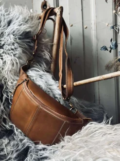 VIAMAJA Bæltetasker|Restparti<Bumbag Anna - Cognac