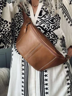 VIAMAJA Bæltetasker|Restparti<Bumbag Anna - Cognac