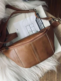 VIAMAJA Bæltetasker|Restparti<Bumbag Anna - Cognac