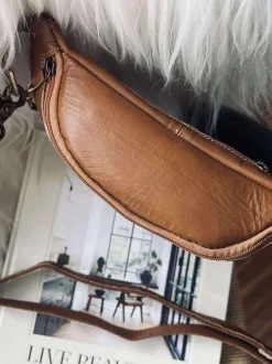 VIAMAJA Bæltetasker|Restparti<Bumbag Anna - Cognac