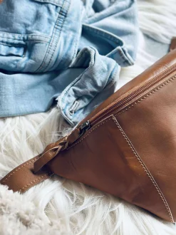 VIAMAJA Bæltetasker|Restparti<Bumbag Anna - Cognac